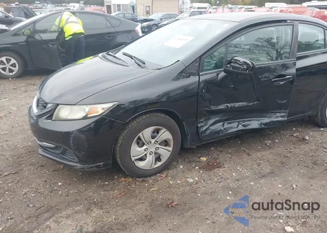 2014 Honda Civic Lx из США, поврежденный, VIN 2HGFB2F58EH532636
